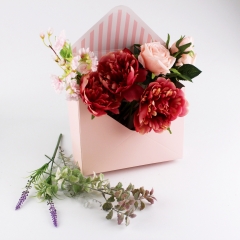 Fiorista Bouquet Packaging Gift Box Avvolgere scatole di carta