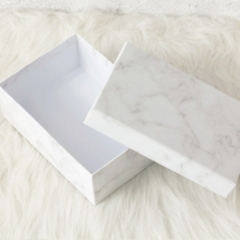 Luxury Marble Paper Parfum Packaging Packaging Scatole per cosmetici