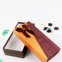 Confezione regalo penna rettangolo di alta qualità con glitter