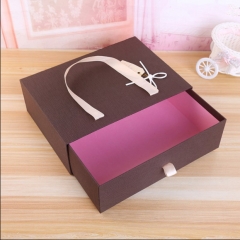 Confezione regalo cassetto cartone personalizzato per donna