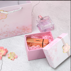 Stampa di scatola d'anello di cartone di imballaggio prodotto personalizzato per regali di nozze