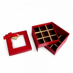 Scatola di confezioni di cioccolato e caramelle rotanti creative personalizzate per San Valentino