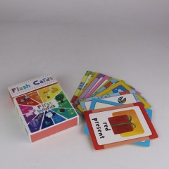formato personalizzato 98 * 70mm gioco di carte di apprendimento per bambini per l'educazione dei bambini