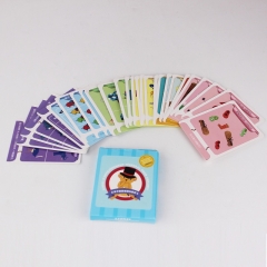 carte flash educative su disegno personalizzato carte da gioco carte da gioco con scatola